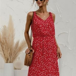 Polka Dot Sleeveless Dress